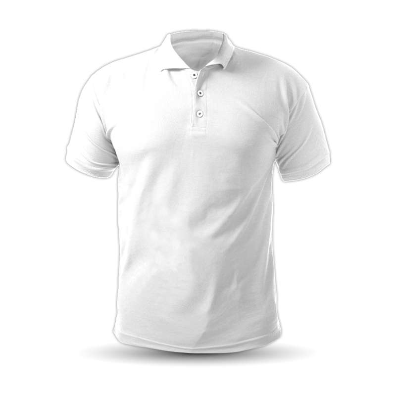 BEYAZ POLO YAKA TİŞÖRT XL